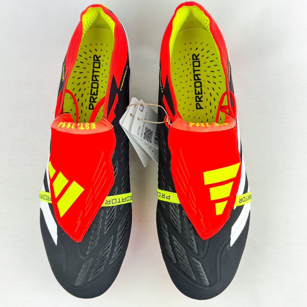 Adidas Predator Elite Tongue FT SG - Black/Solar Red/Solar Yellow/White *In Box*