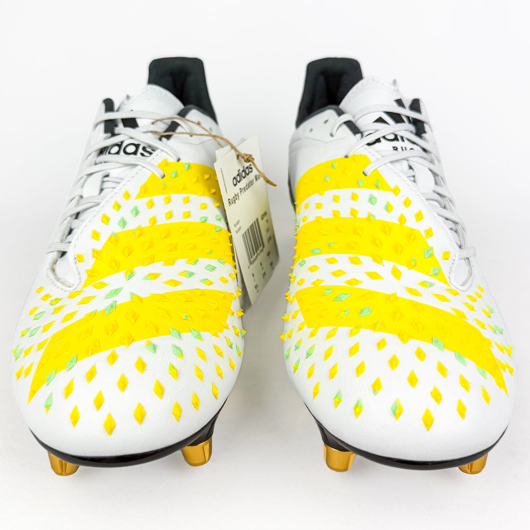 Adidas Predator Malice SG - White/Beam Yellow/Core Black *In Box*
