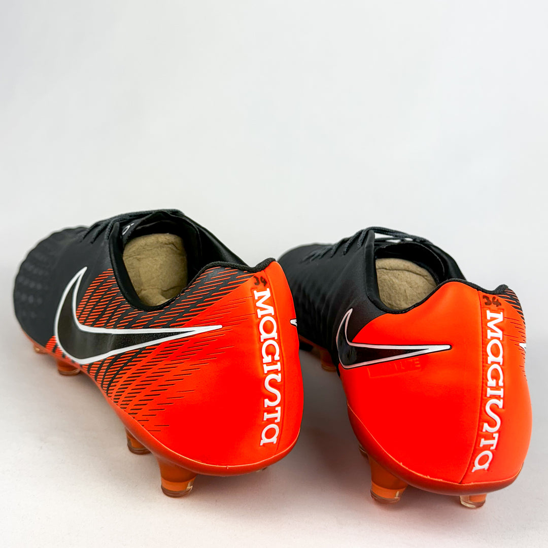 Nike Magista Opus II FG - Dark Grey/Black/Total Orange *Player-Issued*