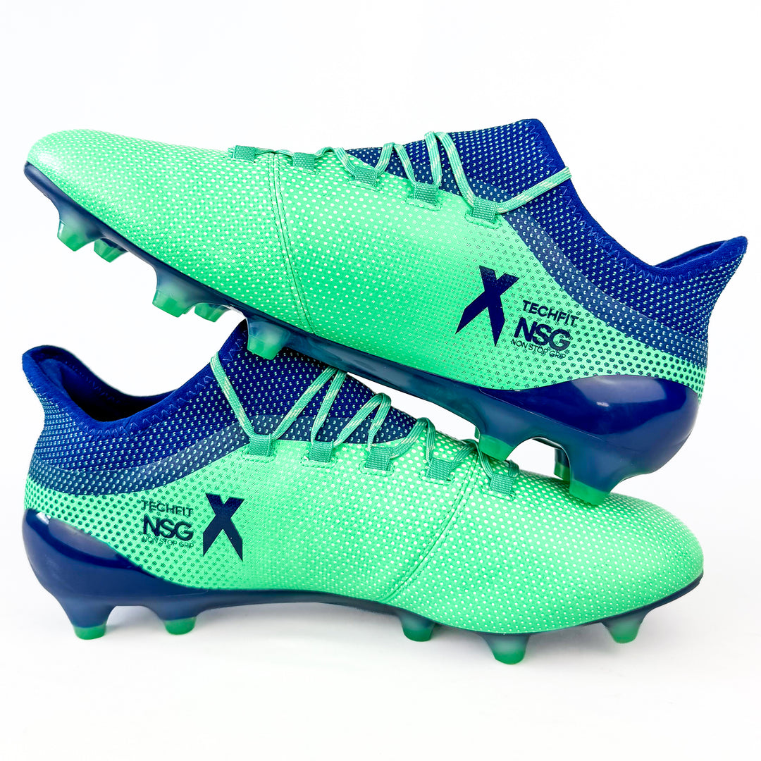 Adidas X 17.1 FG - Aero Green/Unity Ink/Hi-Res Green *Wore Once*