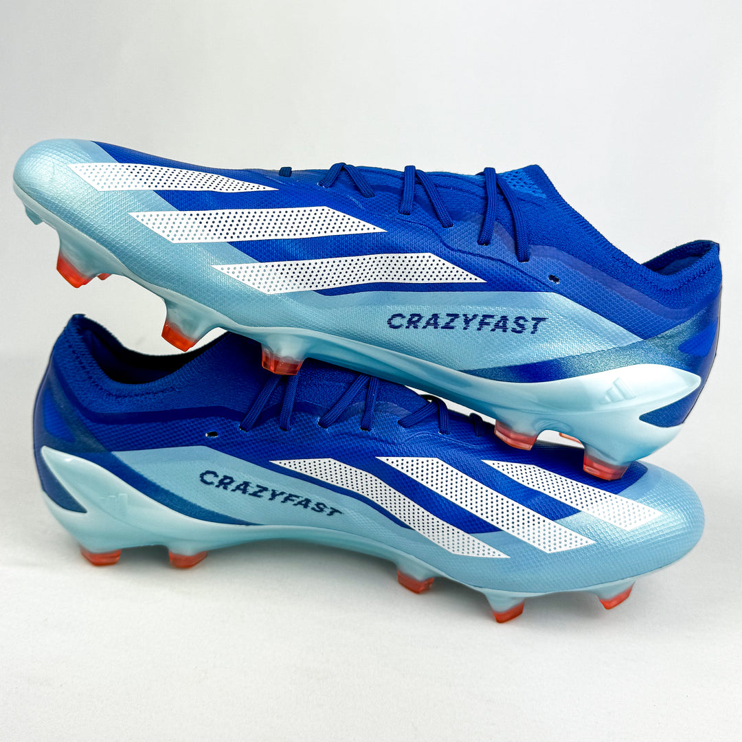 Adidas X Crazyfast .1 FG - Bright Royal/White/Solar Red *Brand New*