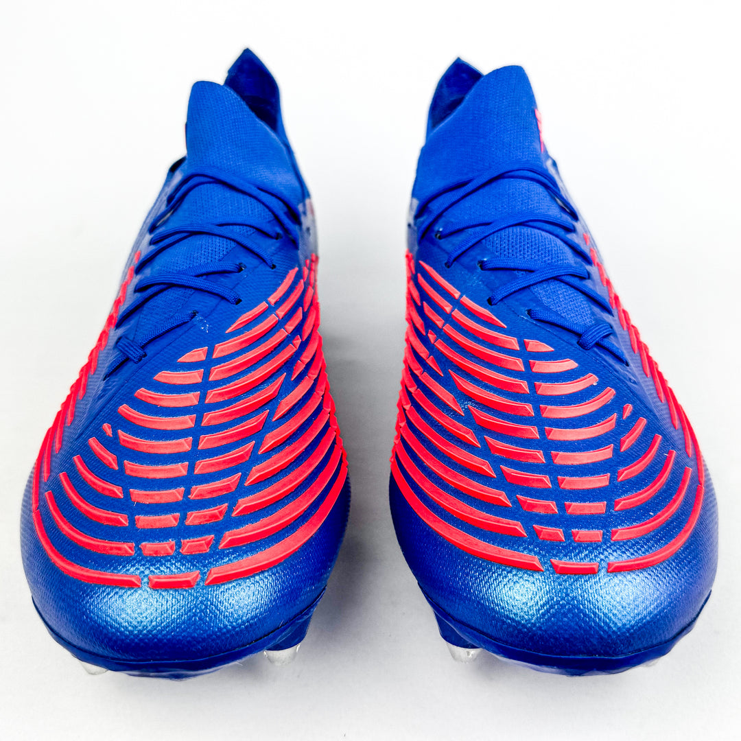 Adidas Predator Edge .1 Low SG - Hi-Res Blue/Turbo *Pre-Owned*