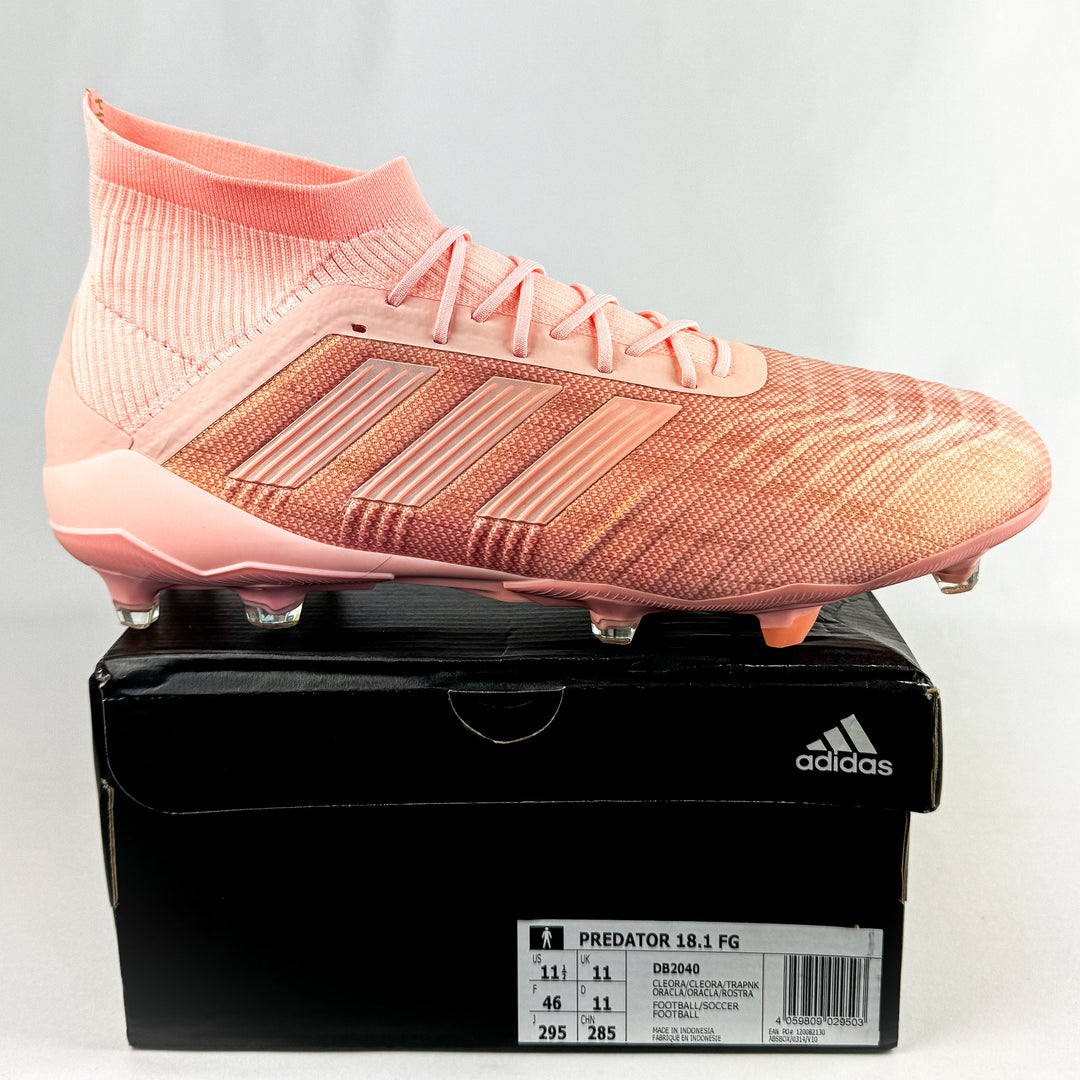 Adidas Predator 18.1 FG - Trace Pink/Clear Orange *In Box*