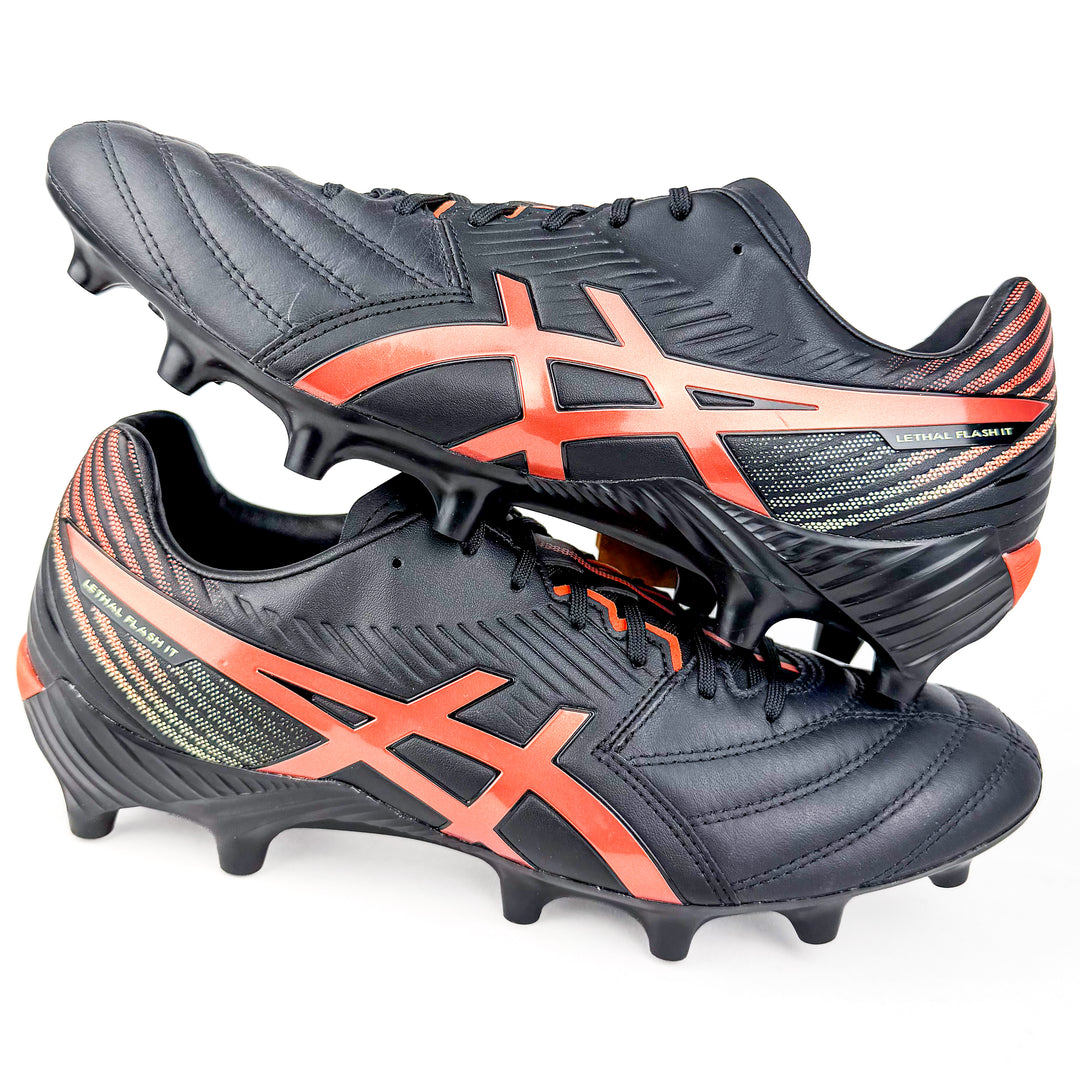 ASICS Lethal Flash IT FF 3 FG - Black/Nova Orange *Brand New*