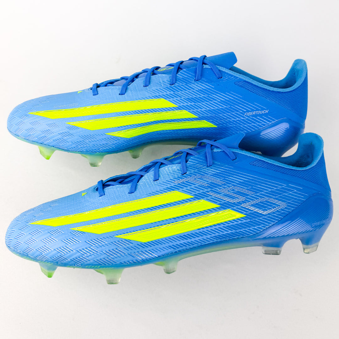 Adidas F50 Elite FG - Lucid Ray Blue/Team Solar Yellow/Lucid Aquamarine *Player-Issued*