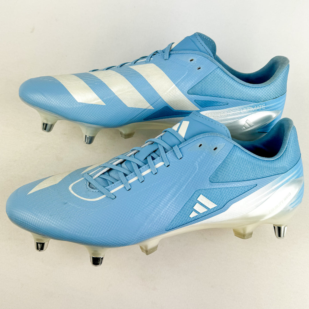 Adidas Adizero RS15 Ultimate SG - Team Light Blue/Zero Metallic/Matte Silver *Brand New*