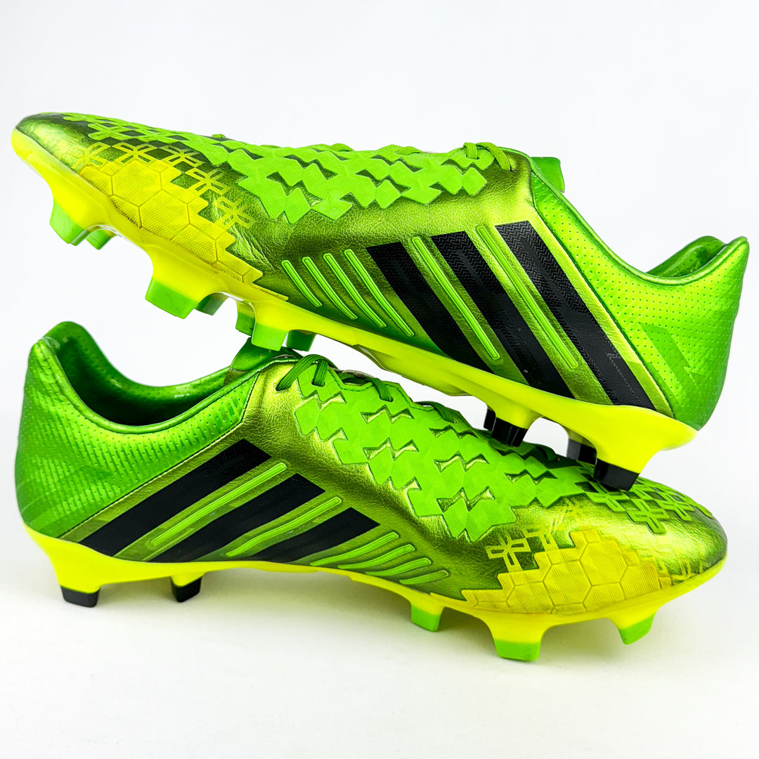 Adidas Predator LZ II FG - Ray Green/Black/ Electricity *Wore Once*