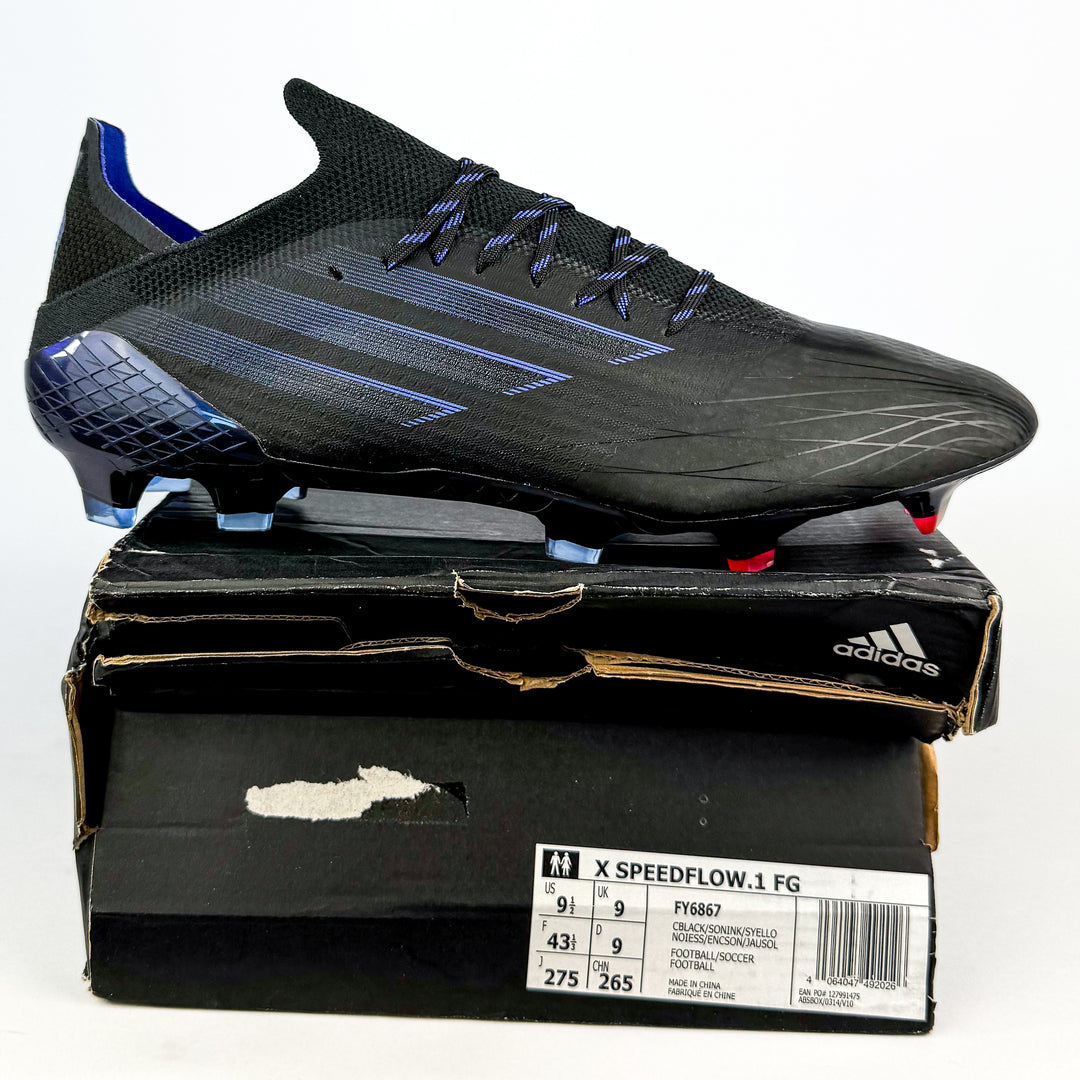 Adidas X Speedflow .1 FG - Core Black/Sonic Ink *In Box*