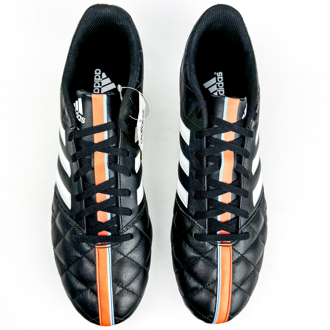 Adidas 11Questra 2014 Leather FG - Black/Flash Orange/White *Brand New*