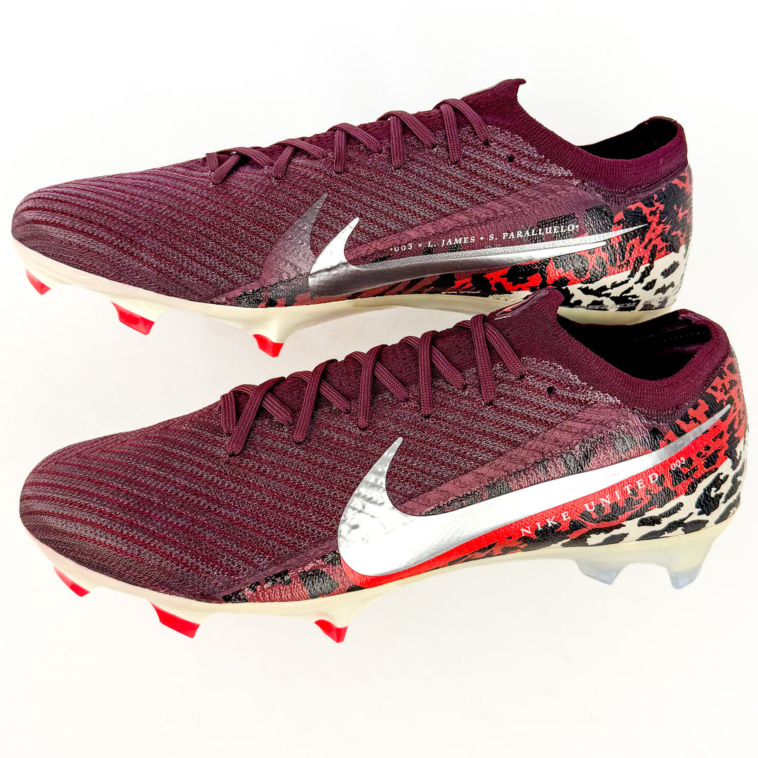 Nike Air Zoom Mercurial Vapor 16 Elite FG - Burgundy Crush/Silver Metallic/Bordeaux Crush *In Box*