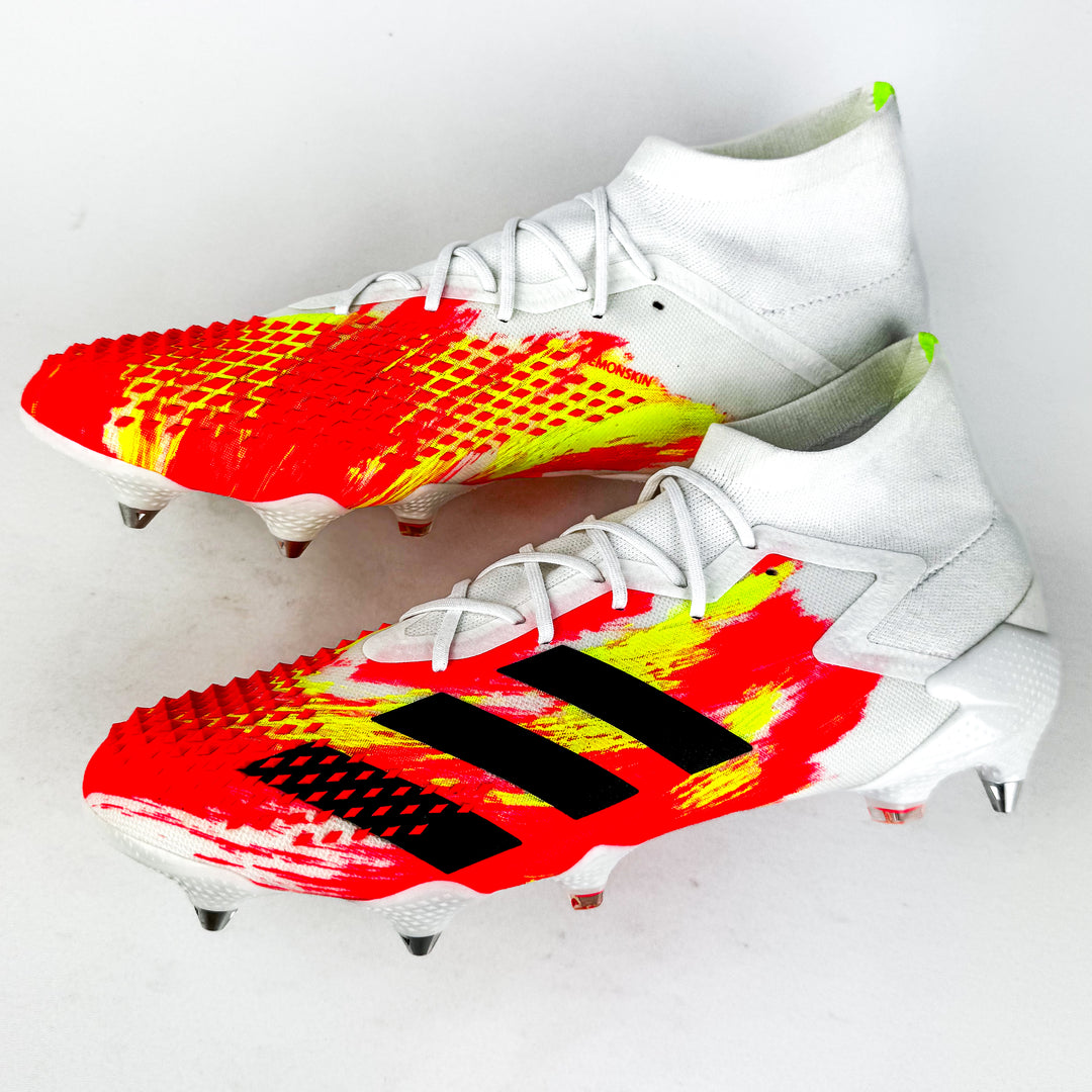 Adidas Predator 20.1 Mutator SG - White/Pop Red/Solar Yellow/Black *Brand New*