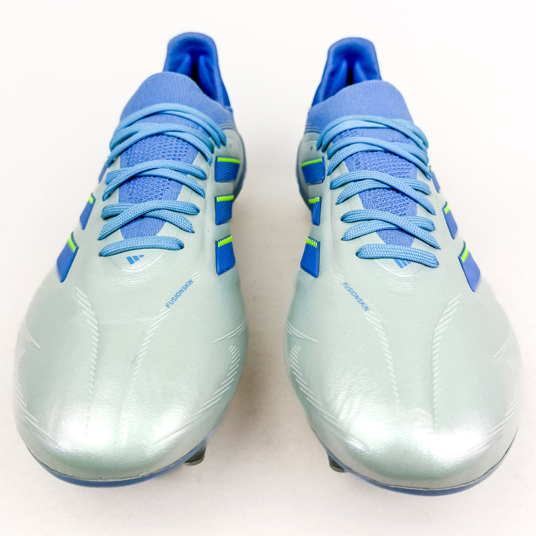 Adidas Copa Pure III Elite FG - Halo Blue/Blue Fusion/Lucid Lemon *Laced Mod*
