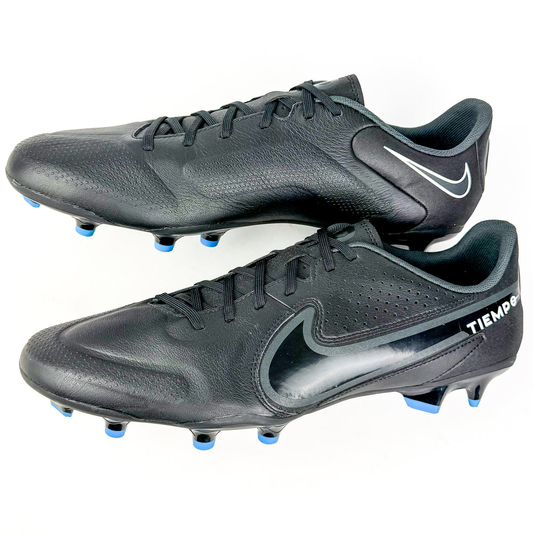 Nike Tiempo Legend 9 Academy FG - Black/Dark Smoke Grey/Summit White *Brand New*