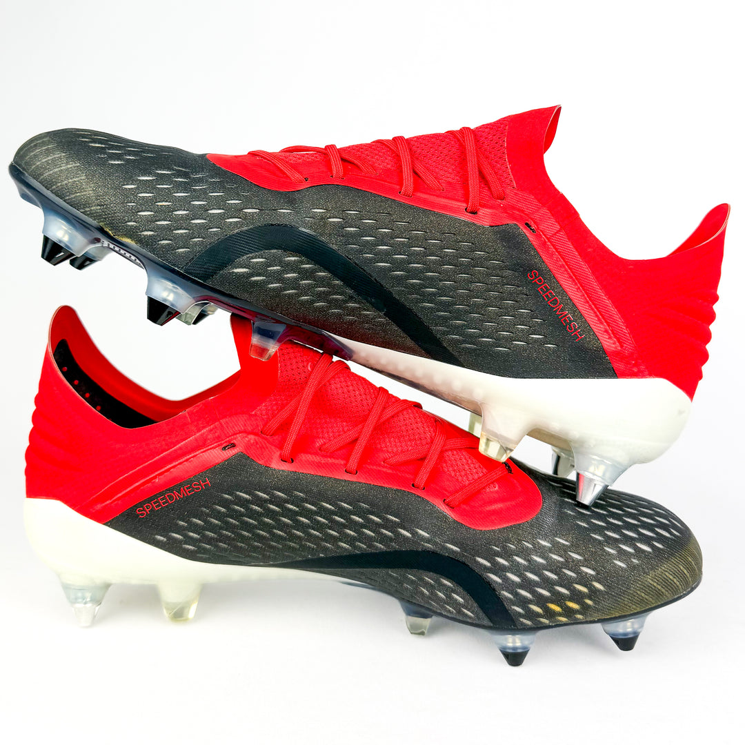 Adidas X 18.1 SG - Core Black/Active Red/White *Wore Once*