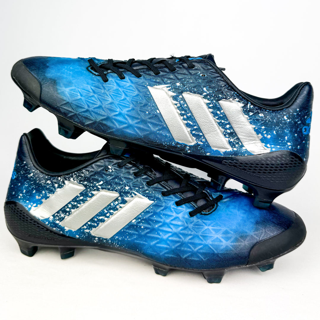 Adidas Predator Malice 2016 FG - Night Navy/Silver Metallic/Solar Blue *Wore Once*