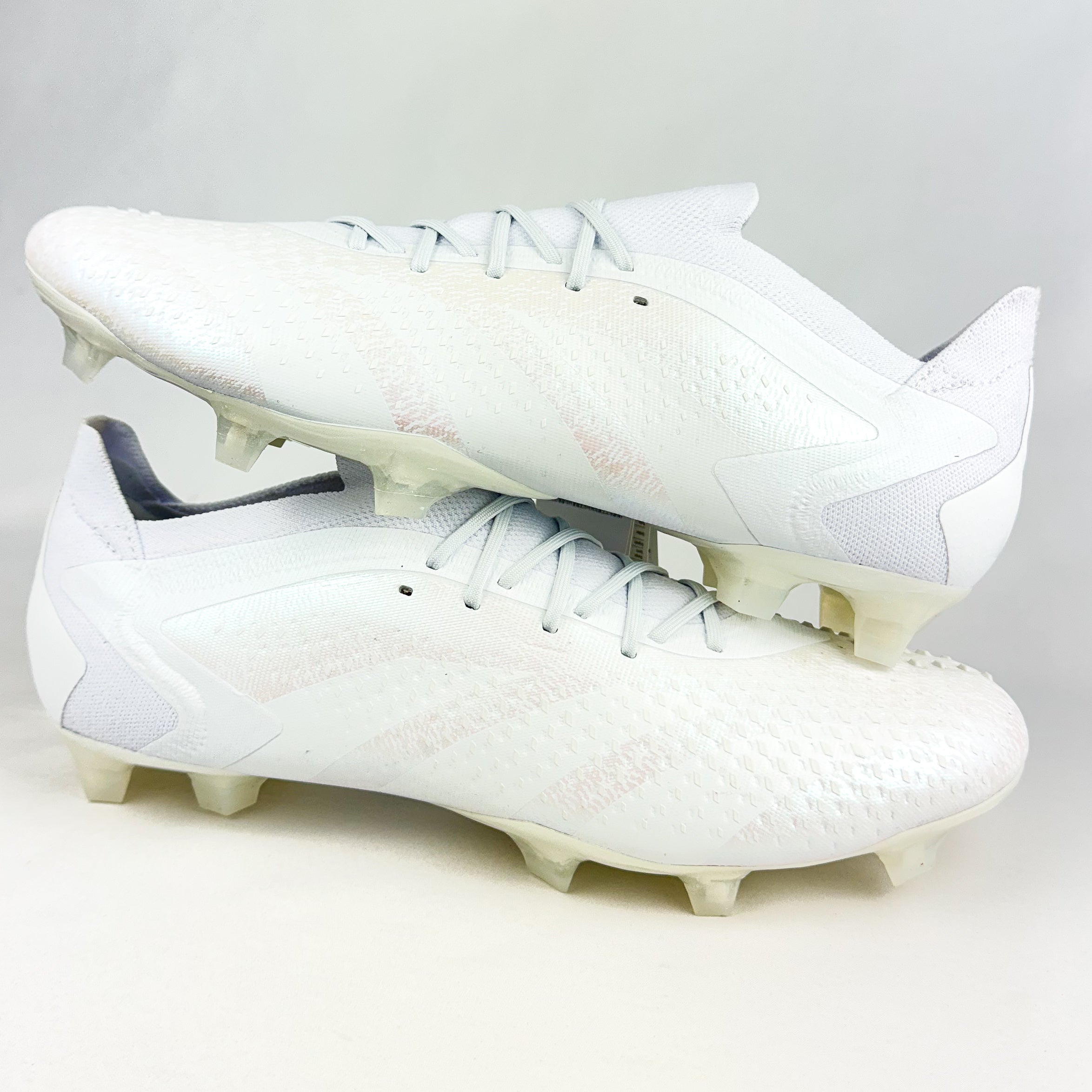 All white hot sale football boots