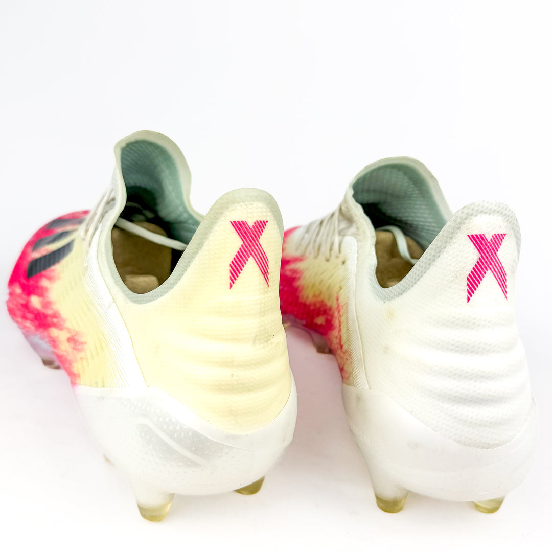 Adidas X 19.1 FG - White/Shock Pink/Black *As New*