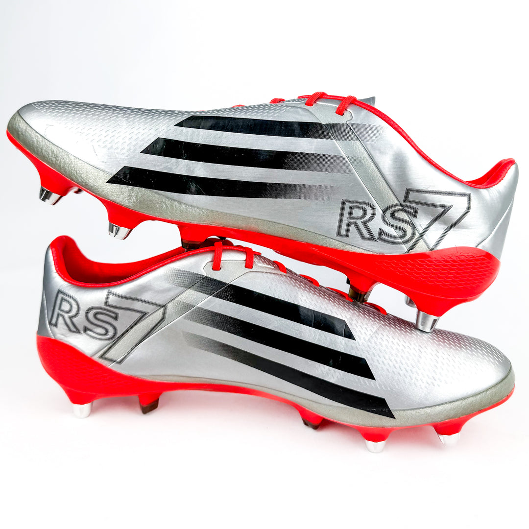 Adidas Adizero RS7 4.0 Pro SG - Silver Metallic/Core Black/Solar Red *As New*
