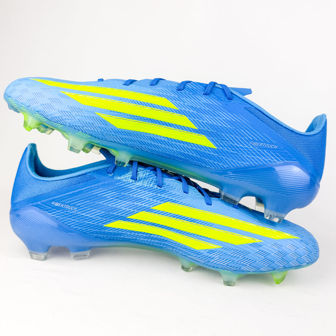 Adidas F50 Elite FG - Lucid Ray Blue/Team Solar Yellow/Lucid Aquamarine *Player-Issued*