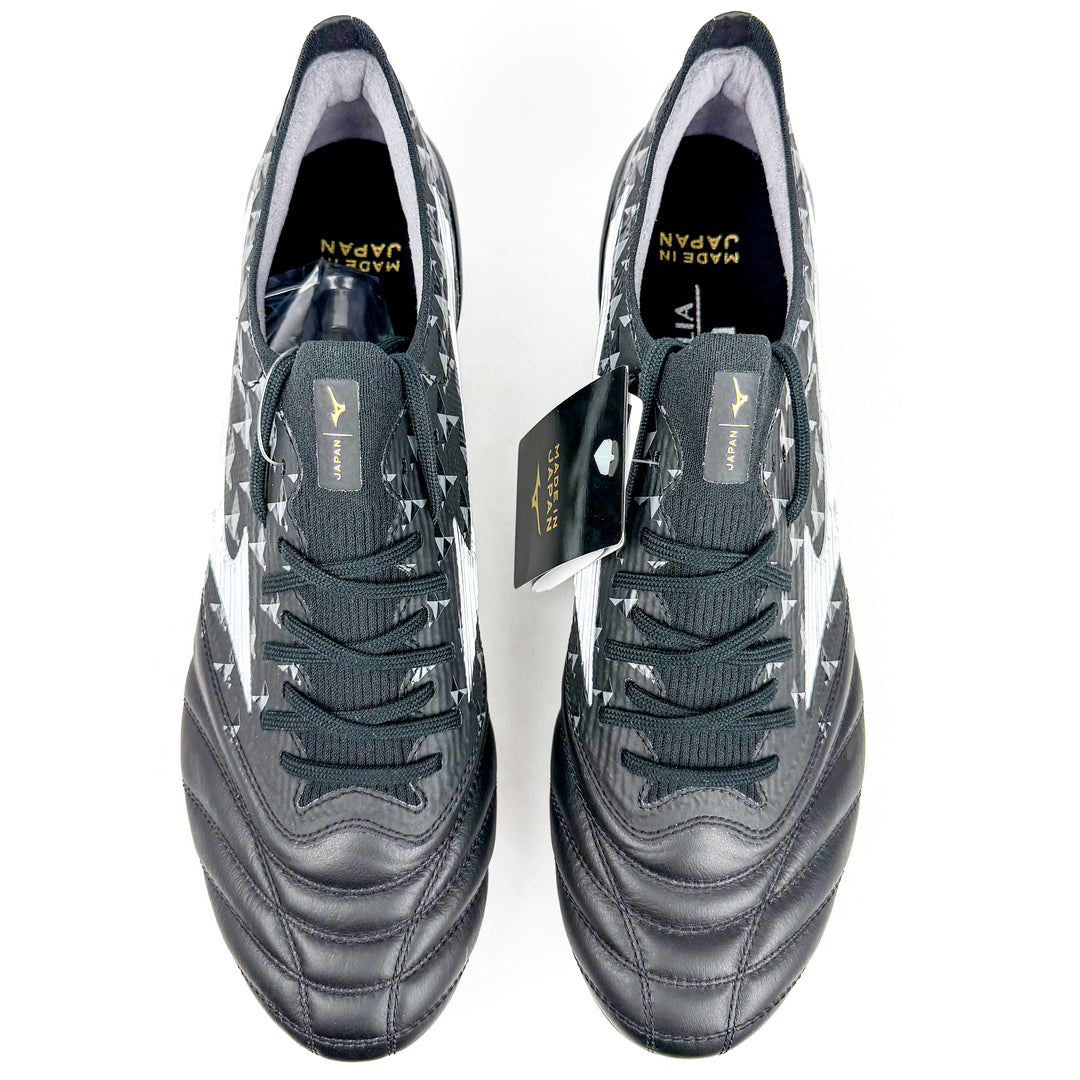 Mizuno Morelia Neo III Beta Elite SG - Made in Japan - Black/Galaxy Silver *In Box*