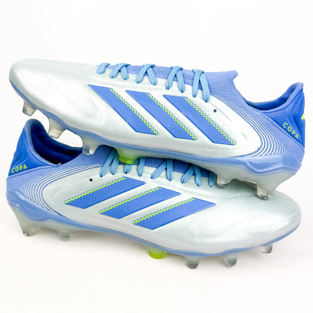 Adidas Copa Pure III Elite FG - Halo Blue/Blue Fusion/Lucid Lemon *Laced Mod*