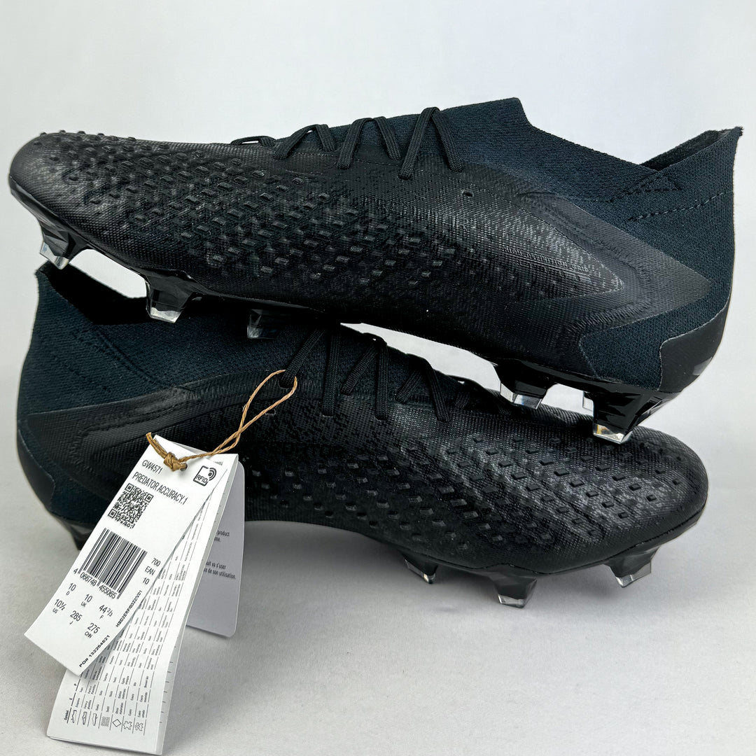 Adidas Predator Accuracy .1 FG - Core Black/Core Black *In Box*