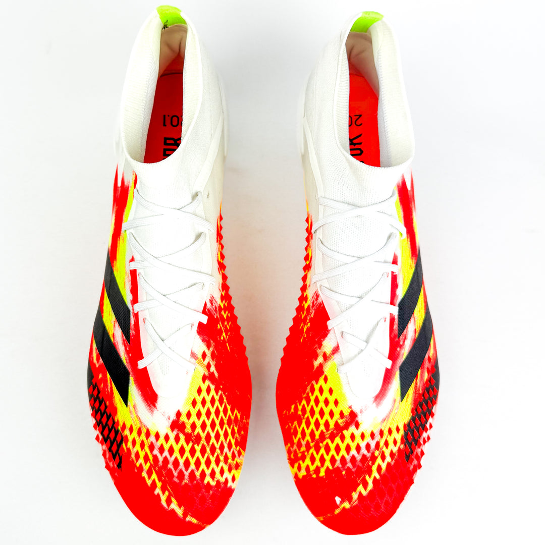 Adidas Predator 20.1 Mutator SG - White/Pop Red/Solar Yellow/Black *Brand New*