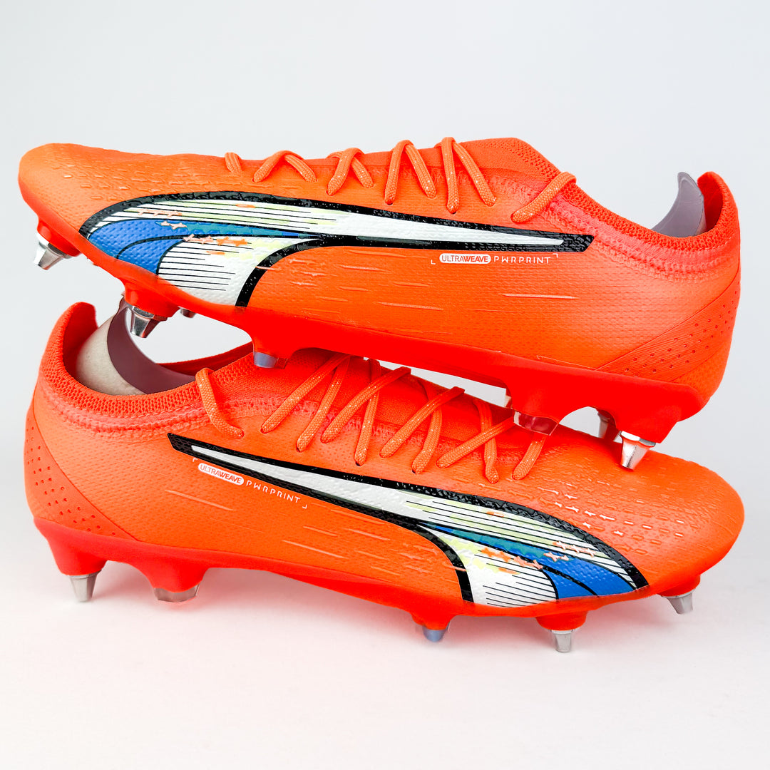 Puma Ultra Ultimate SG - Ultra Orange/Puma White/Blue Glimmer *In Box*