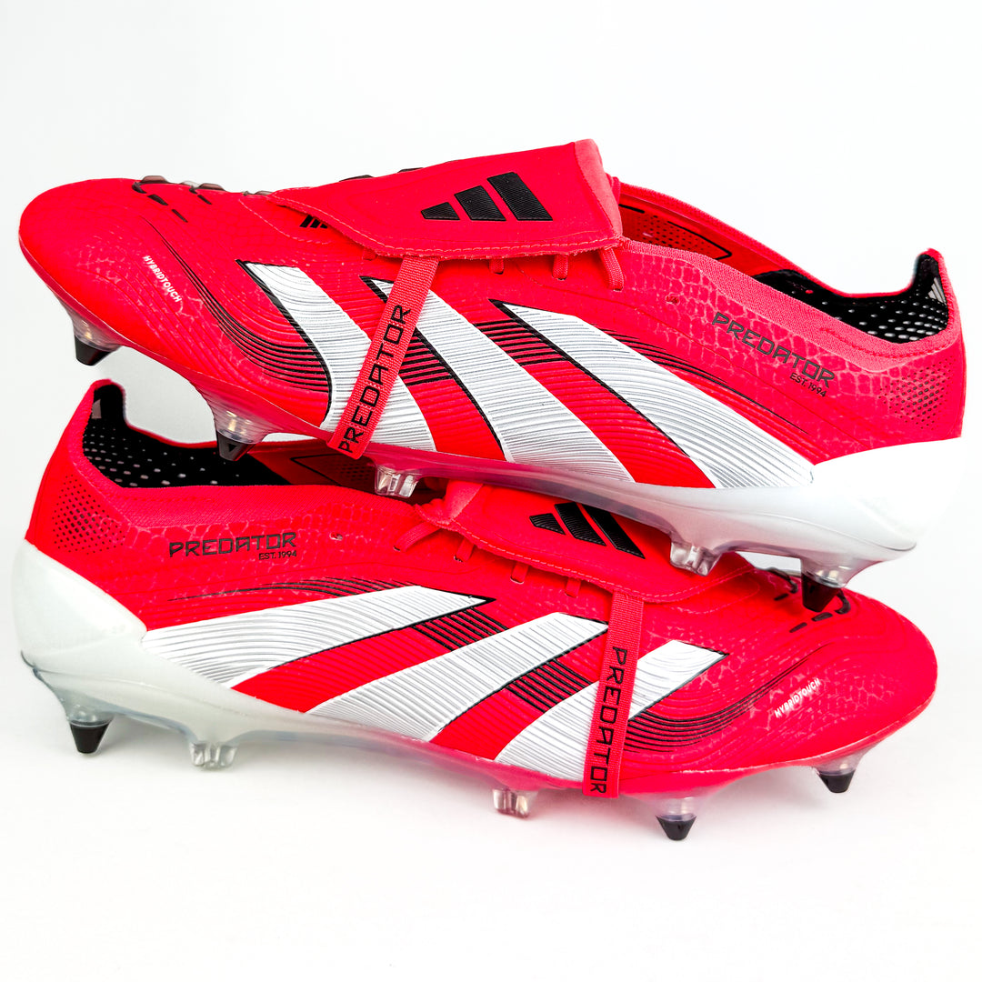 Adidas Predator Elite Tongue FT SG - Lucid Red/White/Core Black *In Box*