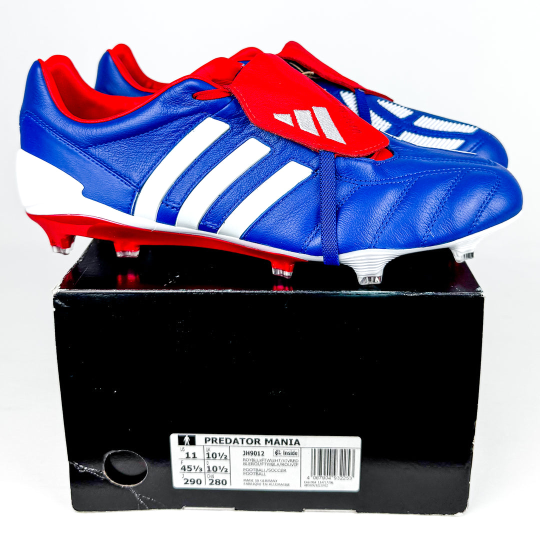 Adidas Predator Mania FG Japan - Made in Germany - Royal Blue/Vivid Red/White *In Box*