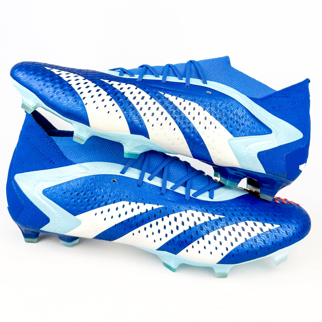 Adidas Predator Accuracy .1 FG - Bright Royal Blue/White/Blue Bliss/Infrared *Wore Once*