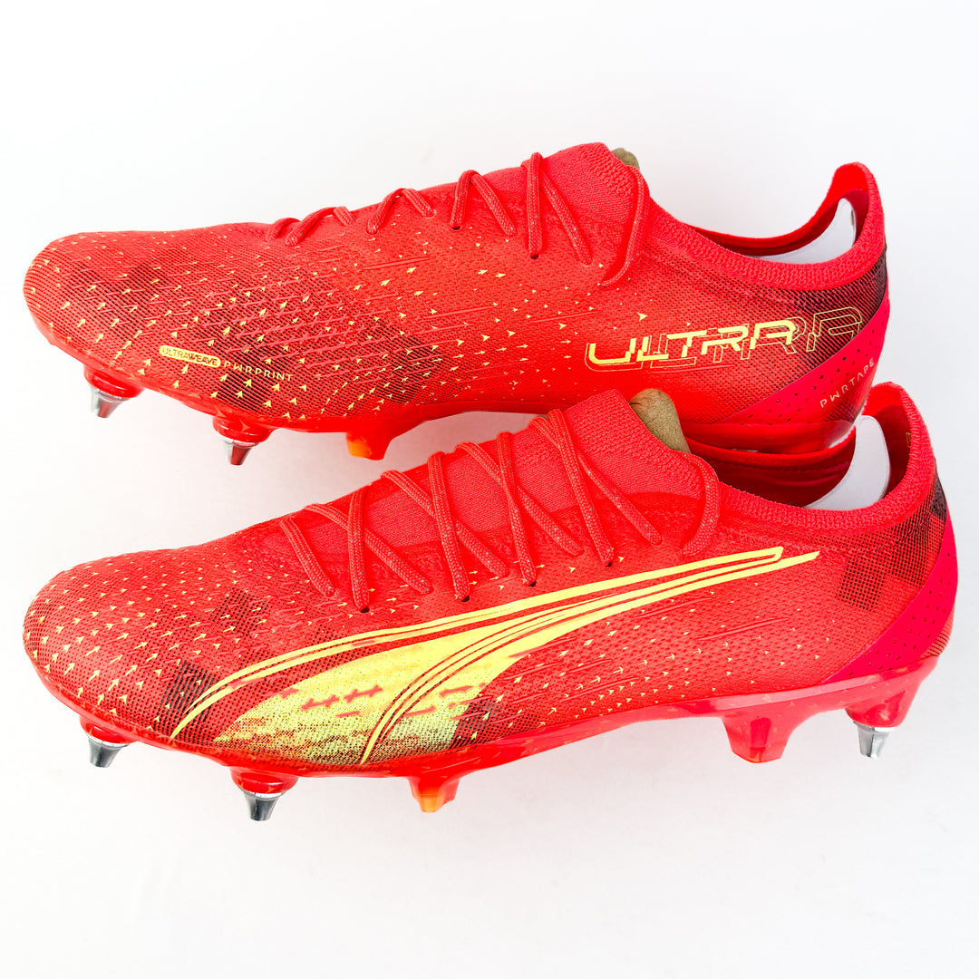 Puma Ultra Ultimate SG - Fiery Coral/Fizzy Light/Puma Black *In Box*