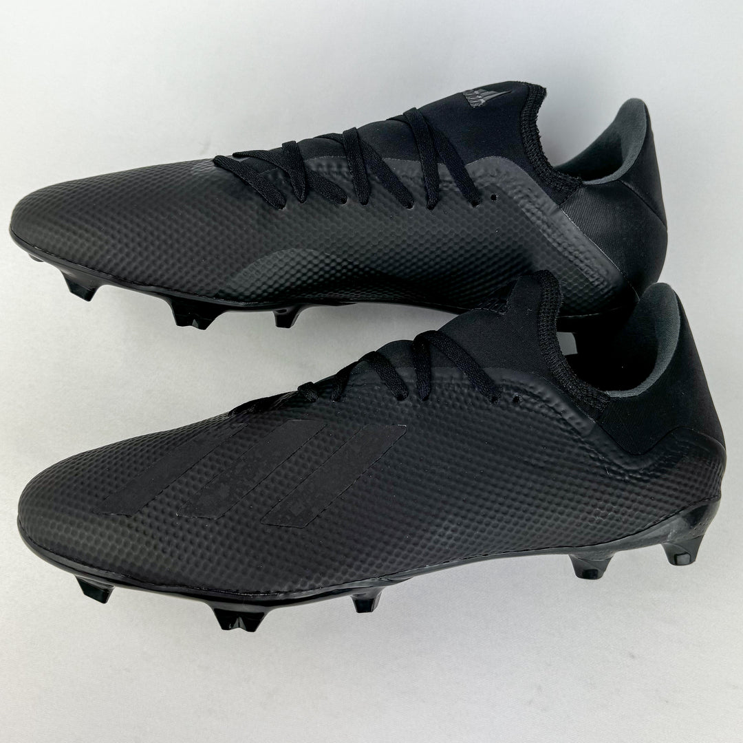 Adidas X 18.3 FG - Core Black/White *Brand New*