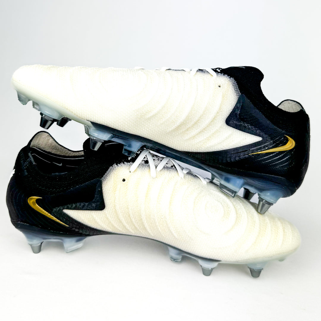 Nike Phantom GX II Elite SG-Pro - Player Edition - White/Metallic Gold Coin/Black *In Box*
