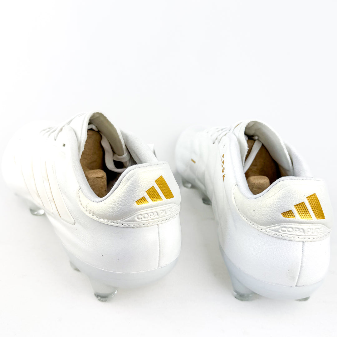 Adidas Copa Pure II .1 FG - White/Gold Metallic *In Box*