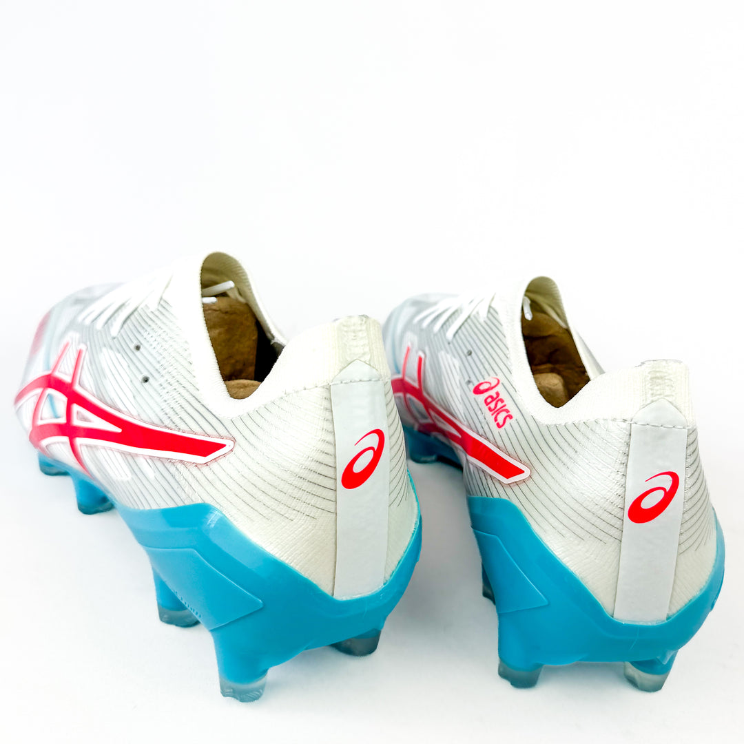 ASICS Menace 5 FG - White/Red/ASICS Blue *Brand New*