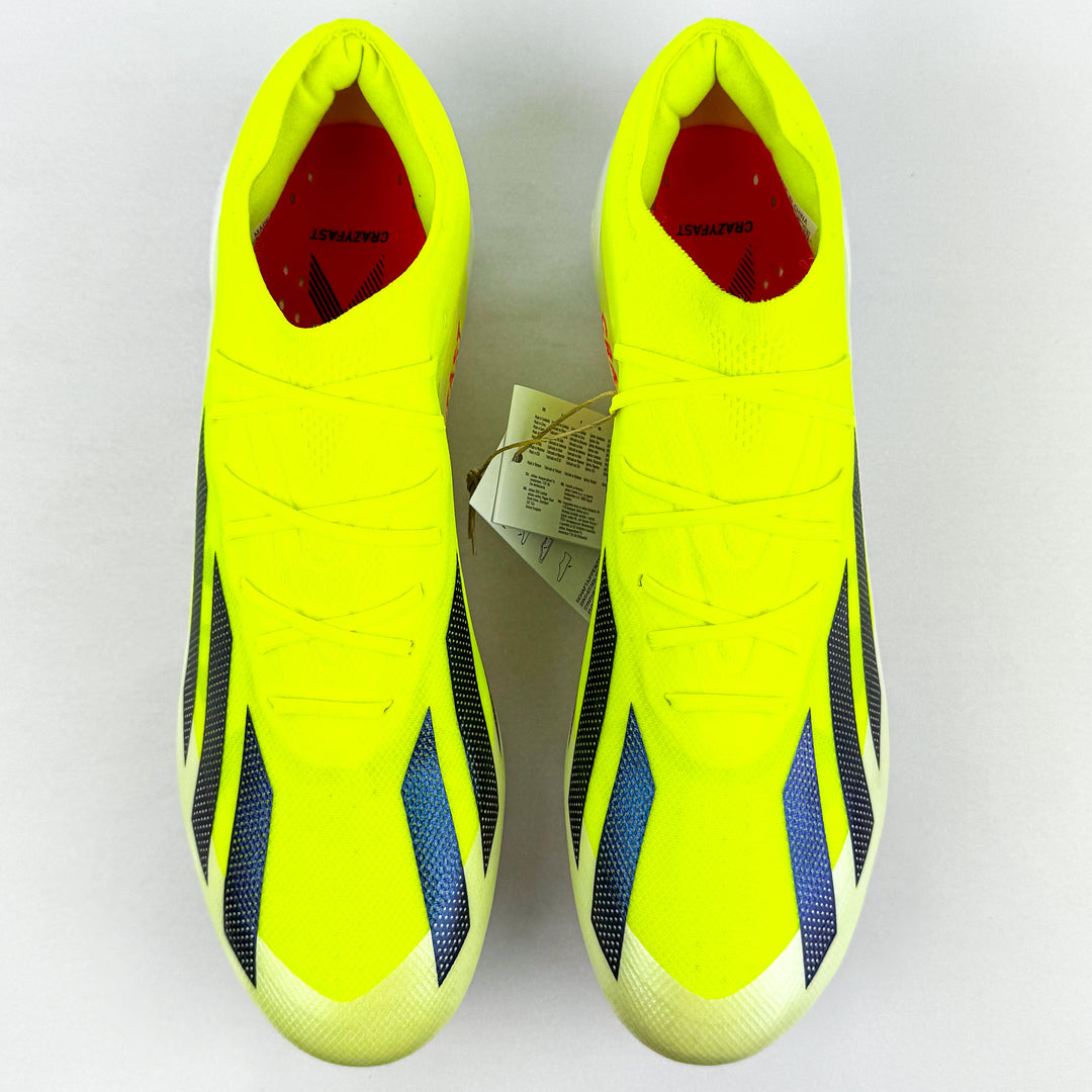 Adidas X Crazyfast .1 SG - Team Solar Yellow/Core Black/White *In Box*