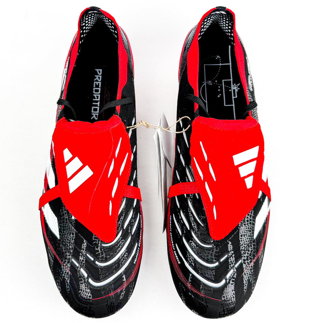 Adidas Predator Elite Tongue x Moments SG - Core Black/White/Vivid Red *In Box*