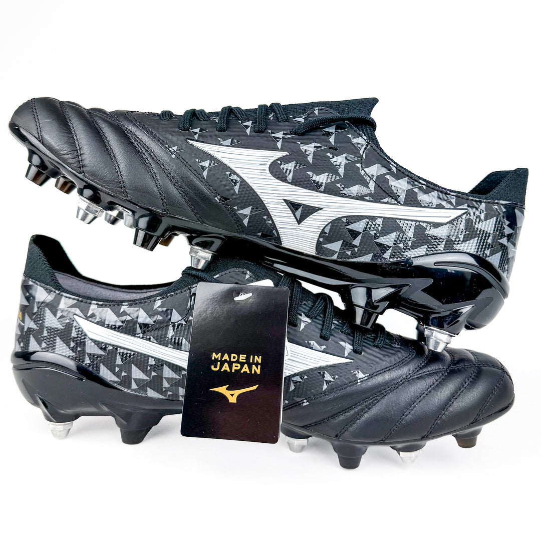Mizuno Morelia Neo III Beta Elite SG - Made in Japan - Black/Galaxy Silver *In Box*