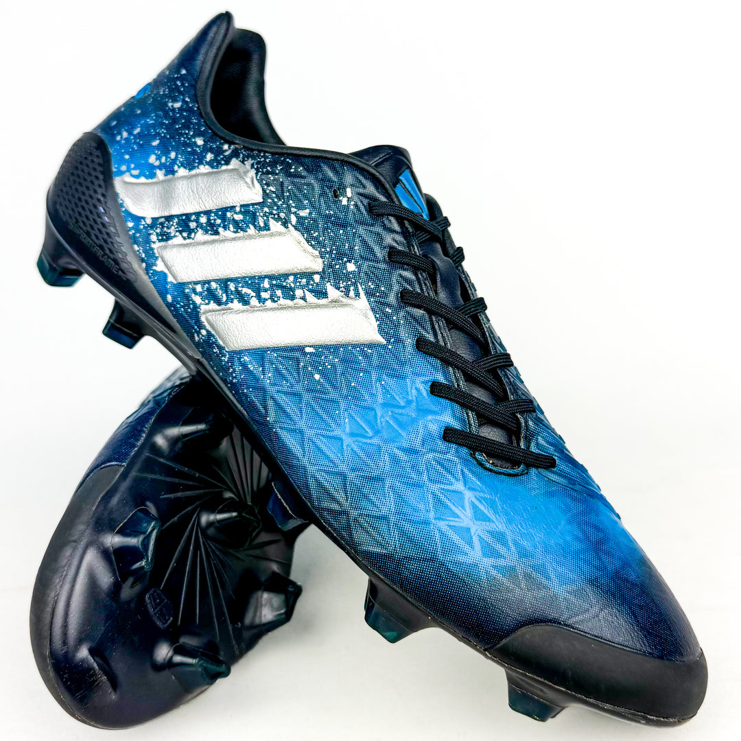 Adidas Predator Malice 2016 FG - Night Navy/Silver Metallic/Solar Blue *Wore Once*