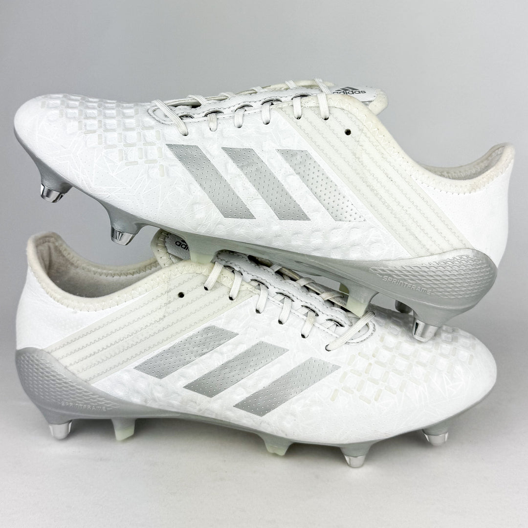 Adidas Predator Malice Control SG - White/Silver Metallic *Brand New*
