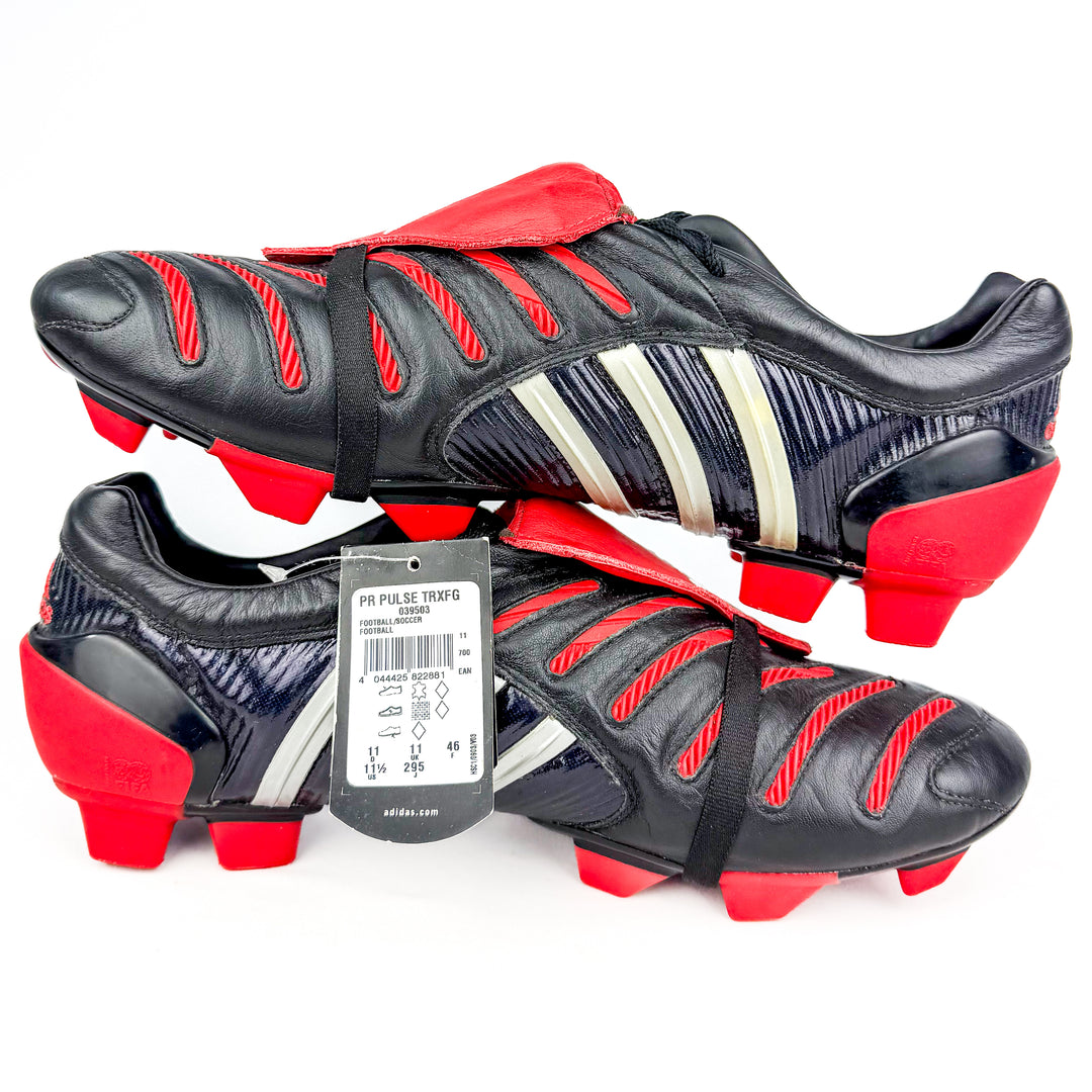 Adidas Predator Pulse TRX 2004 FG - Black/Red/White *Brand New*