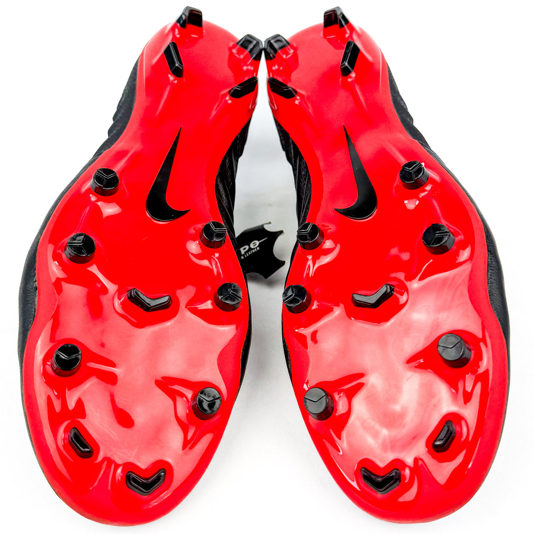 Nike Tiempo VII Academy FG - Black/University Red/White *Brand New*