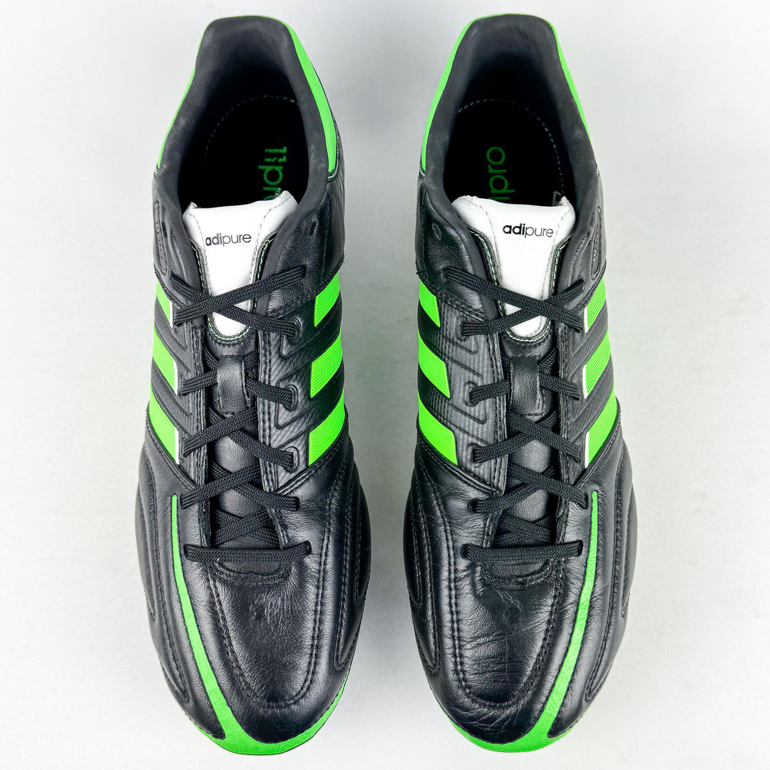 Adidas Adipure 11Pro FG - Black/Green Zest/White *Brand New*