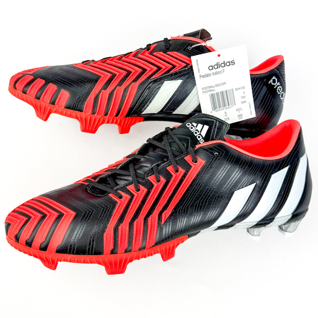 Adidas Predator Instinct FG - Black/Solar Red/White *In Box*
