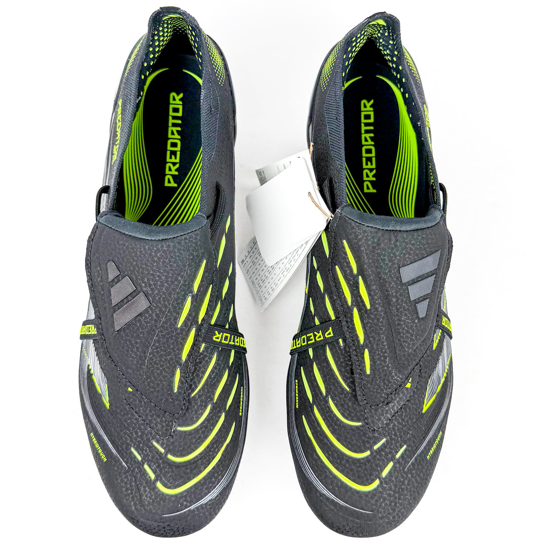 Adidas Predator Elite Tongue FT SG - Core Black/Carbon/Lucid Lemon *In Box*