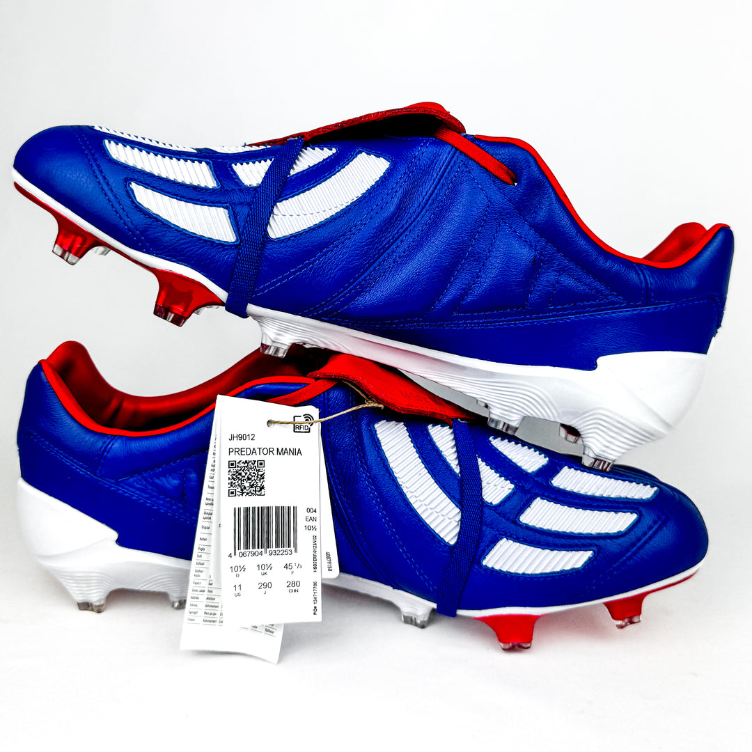 Adidas Predator Mania FG Japan - Made in Germany - Royal Blue/Vivid Red/White *In Box*