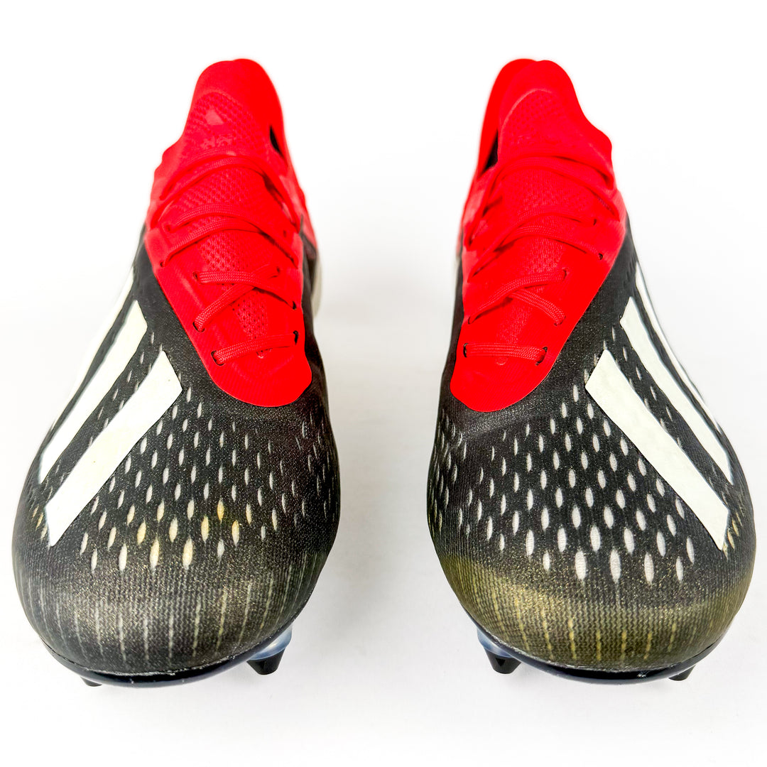 Adidas X 18.1 SG - Core Black/Active Red/White *Wore Once*