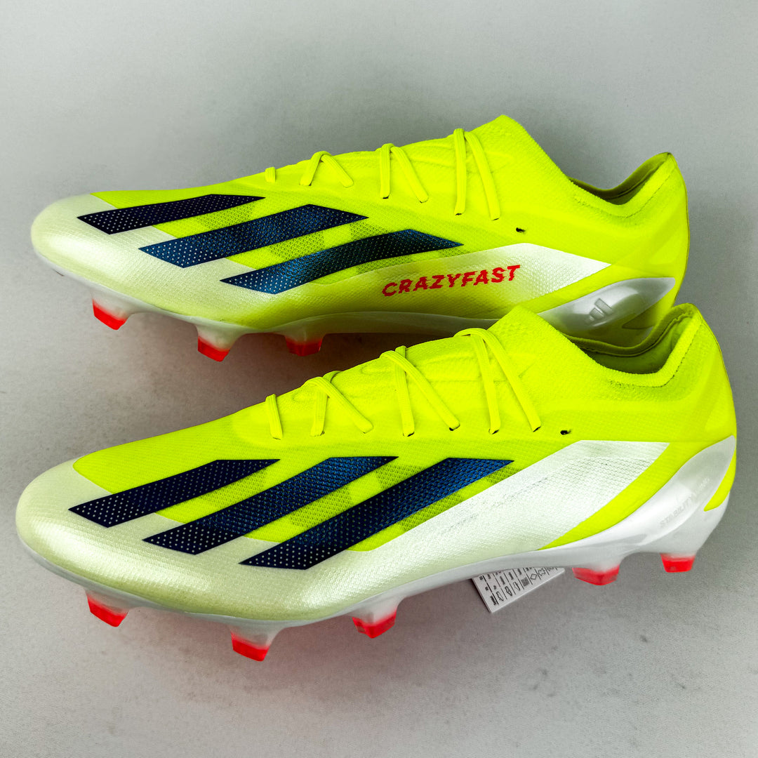 Adidas X Crazyfast .1 FG - Team Solar Yellow/Core Black/White *Brand New*