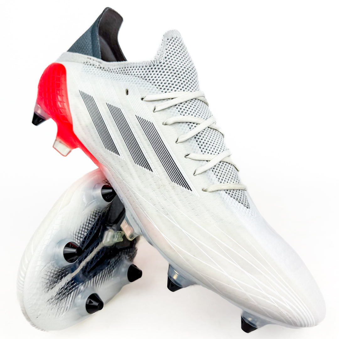 Adidas X Speedflow .1 SG - White/Iron Metallic/Solar Red *As New*